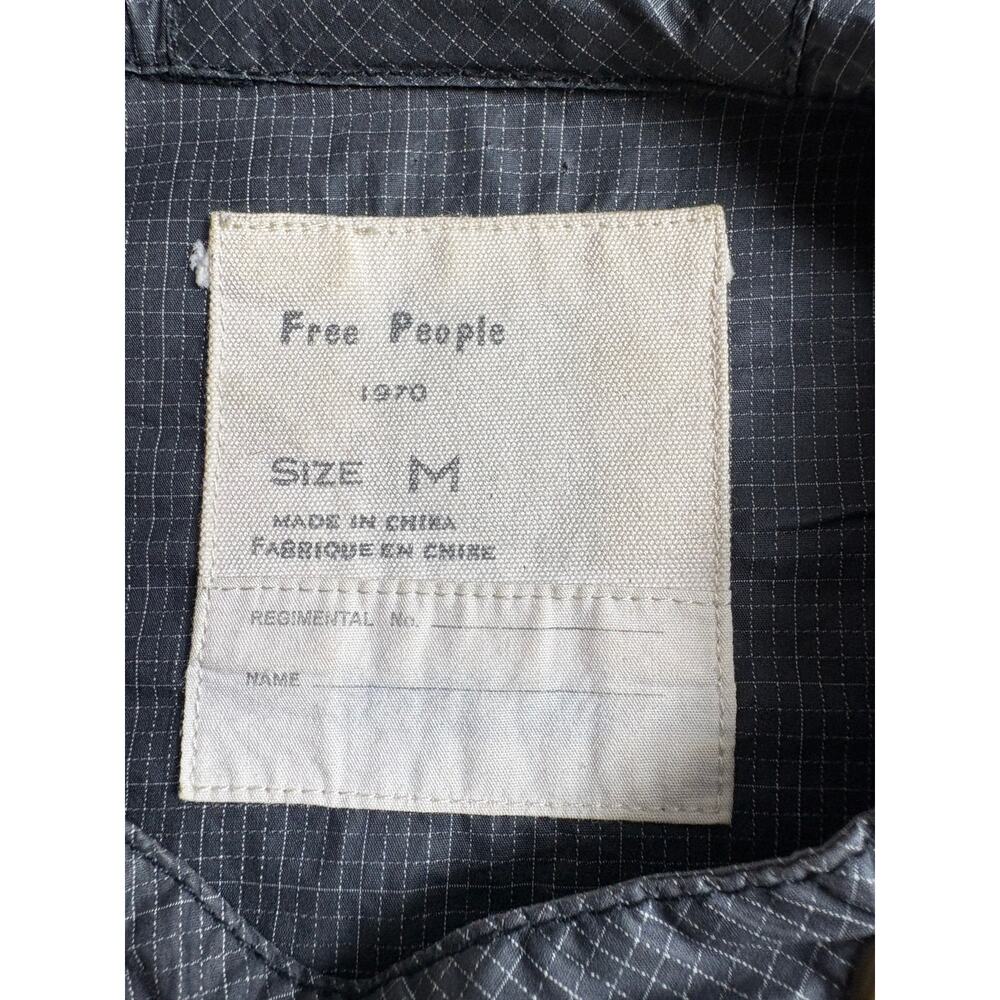 Free People Gray Hooded Jacket Rain - Picture 10 of 12